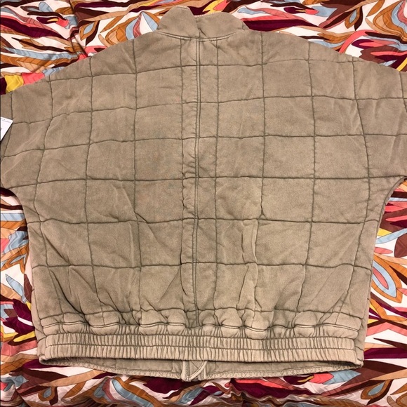 NWT Free People Dolman Sleeve Quilted Jacket Coat - Picture 6 of 6